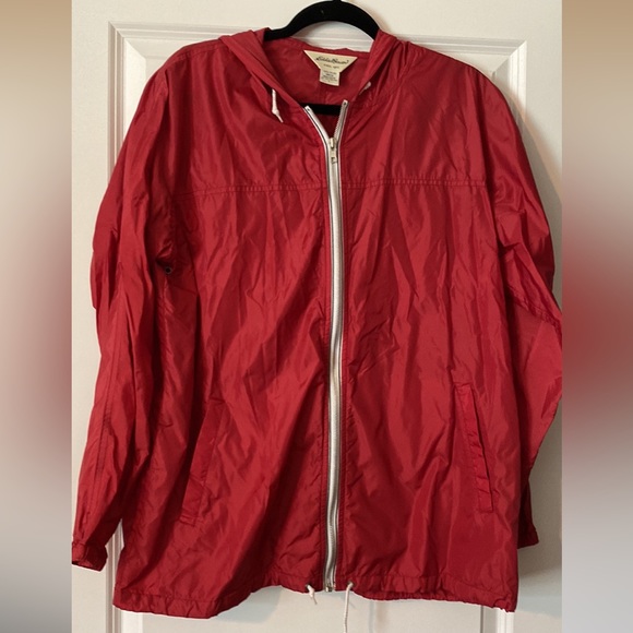 Eddie Bauer Jackets & Blazers - Eddie Bauer red wind breaker - size Large - $15